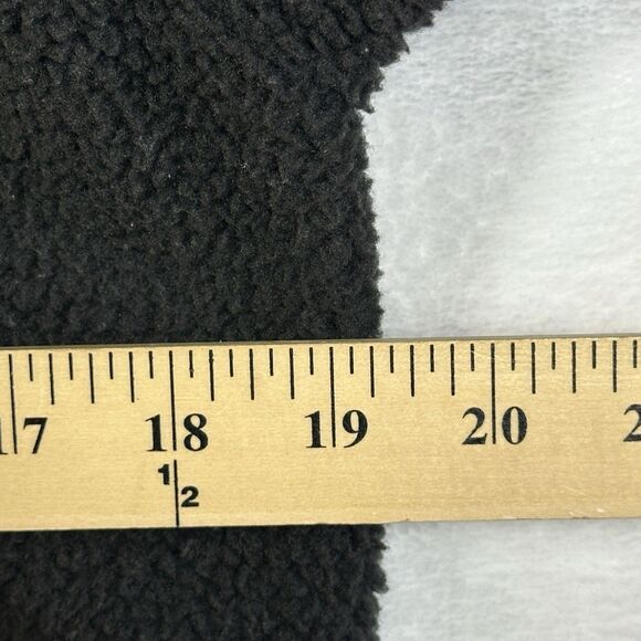 The North Face Sherpa Fleece Zip Up Jacket Men’s Small Full Zip Pockets‎ Black - Picture 9 of 16